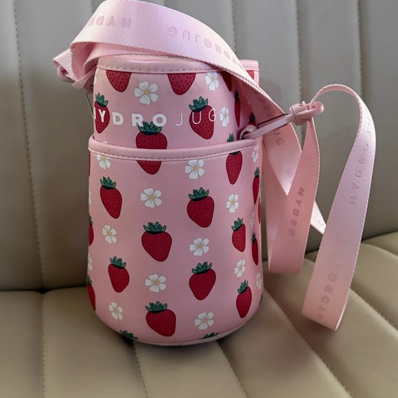 HydroJug Other - Limited Edition Strawberry Hydrojug Sleeve Pink drink holder Hearts Collection
